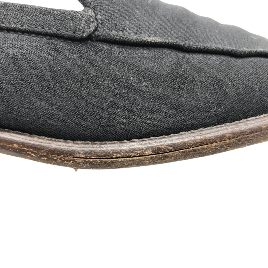 PRADA PRADA Vamp Loafer 35 Women's 22.5cm canvas black type Vintage Second Hand