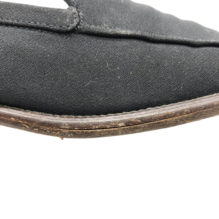 PRADA PRADA Vamp Loafer 35 Women's 22.5cm canvas black type Vintage Second Hand