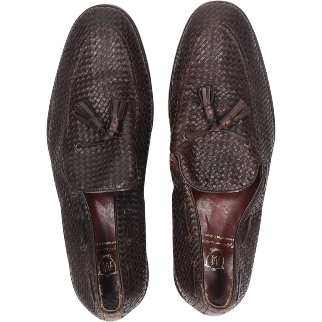 Massimo Dutt 689 fifth ave collection braided tassel loafers Men's 30.0cm unclear brown type Vintage Second Hand