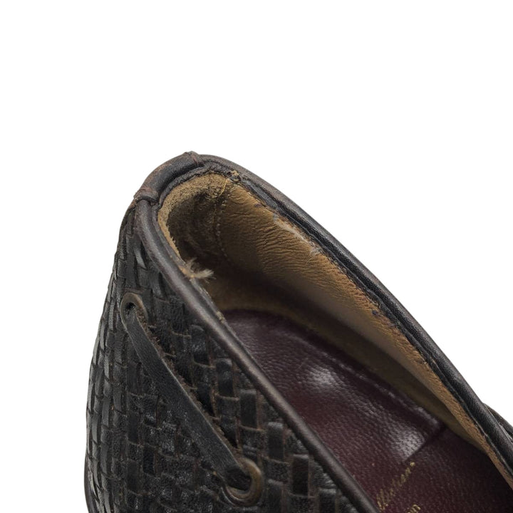 Massimo Dutt 689 fifth ave collection braided tassel loafers Men's 30.0cm unclear brown type Vintage Second Hand