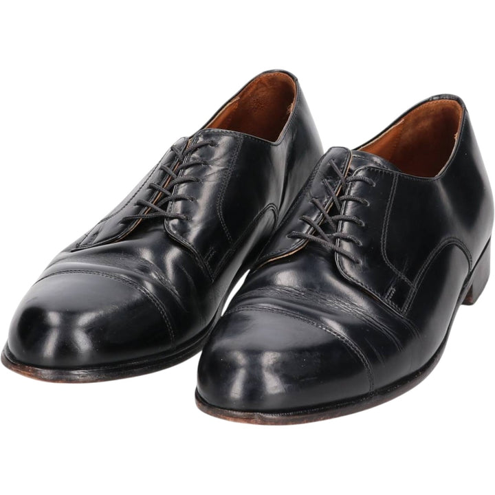 Bostonian Classics Straight Tip Shoes, Size 9 1/2 M Men's 27.5cm genuine leather black type Vintage Second Hand