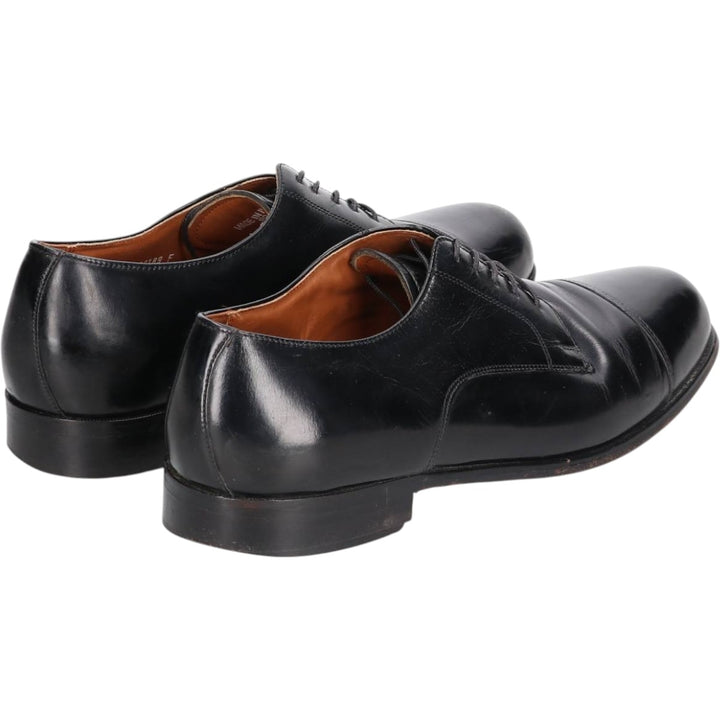 Bostonian Classics Straight Tip Shoes, Size 9 1/2 M Men's 27.5cm genuine leather black type Vintage Second Hand