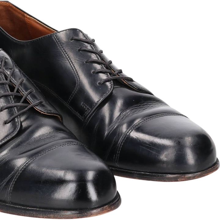 Bostonian Classics Straight Tip Shoes, Size 9 1/2 M Men's 27.5cm genuine leather black type Vintage Second Hand