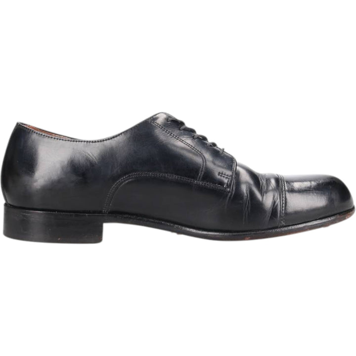 Bostonian Classics Straight Tip Shoes, Size 9 1/2 M Men's 27.5cm genuine leather black type Vintage Second Hand
