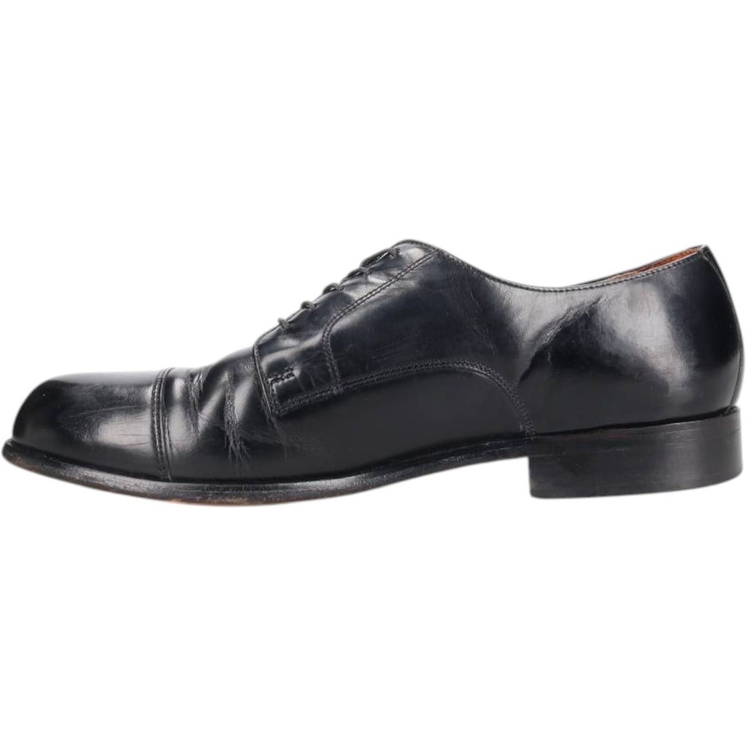 Bostonian Classics Straight Tip Shoes, Size 9 1/2 M Men's 27.5cm genuine leather black type Vintage Second Hand