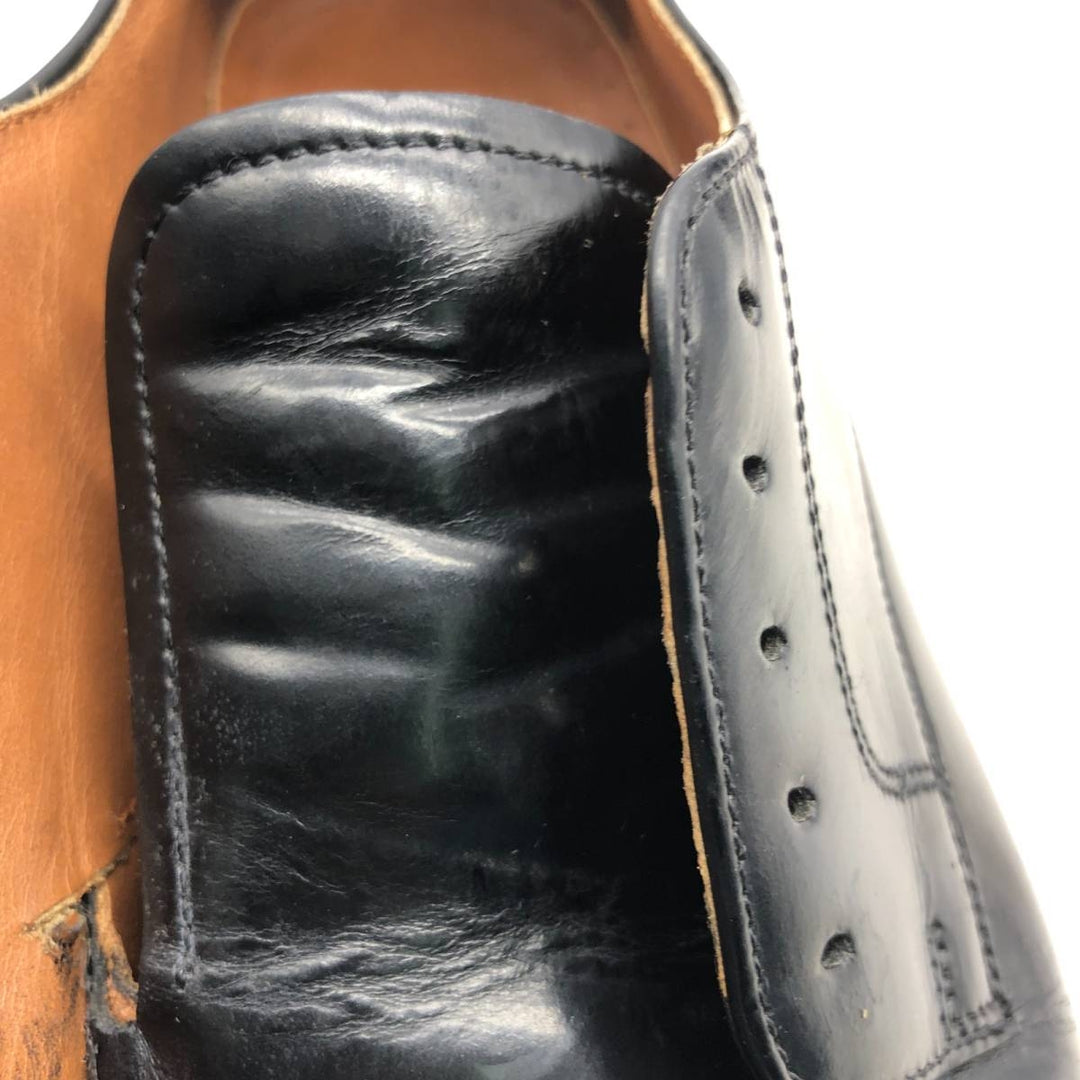 Bostonian Classics Straight Tip Shoes, Size 9 1/2 M Men's 27.5cm genuine leather black type Vintage Second Hand