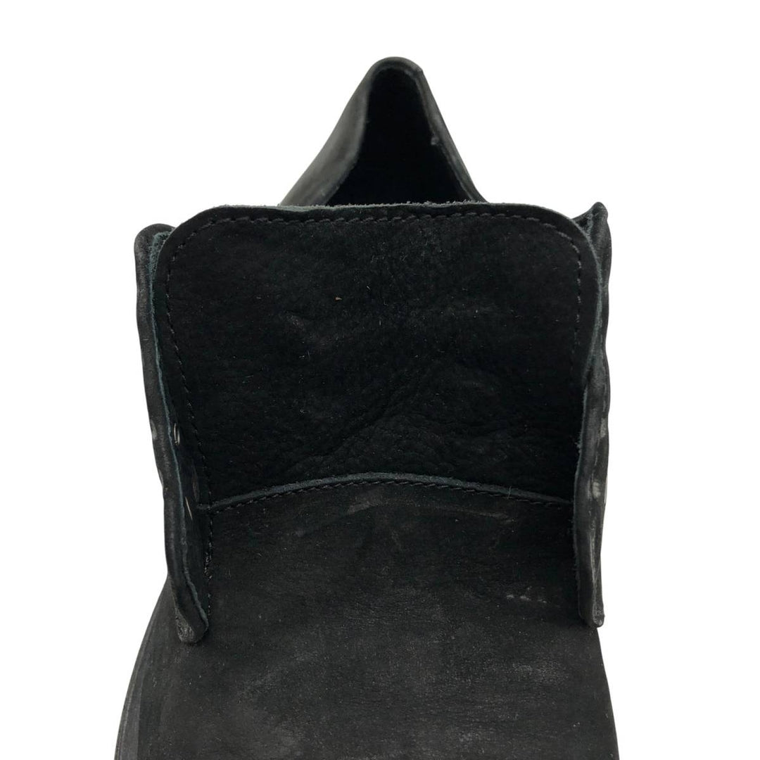 JOHN VARVATOS Suede Plain Toe Shoes 9M Men's 27.0cm suede black type Vintage Second Hand