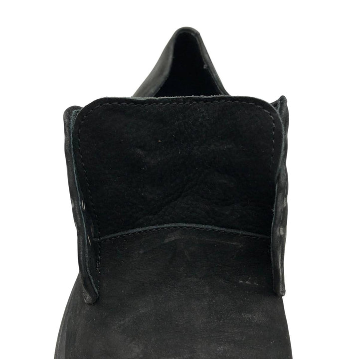 JOHN VARVATOS Suede Plain Toe Shoes 9M Men's 27.0cm suede black type Vintage Second Hand