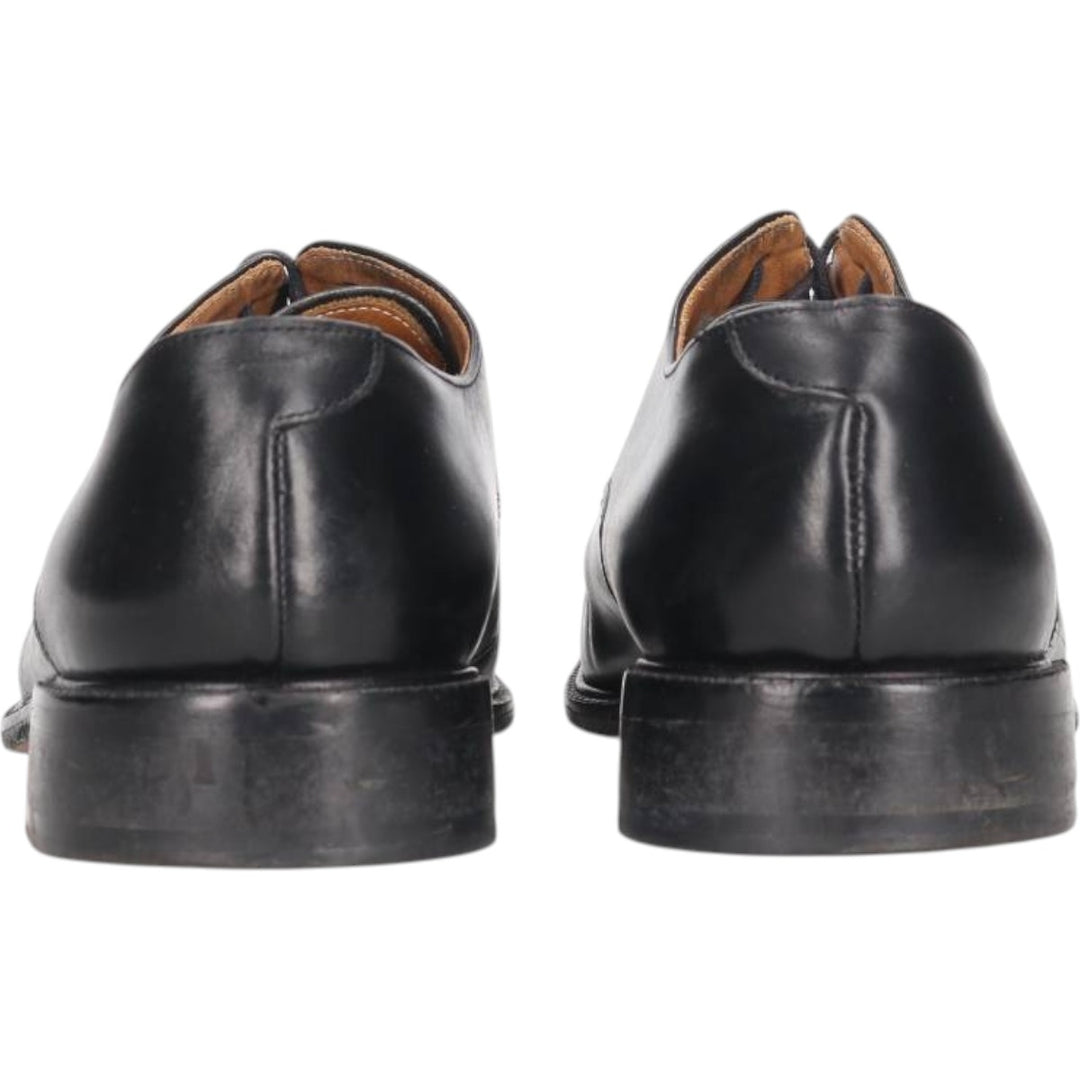 PRONTO UOMO FIRENZE Square Toe Straight Tip Shoes, Made in Italy, Size 10 (Men's Size 11) /saa014398 Men's 28.0cm genuine leather black type Vintage Second Hand