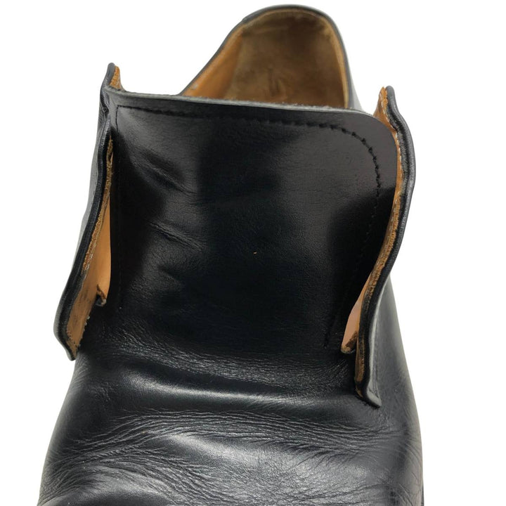 PRONTO UOMO FIRENZE Square Toe Straight Tip Shoes, Made in Italy, Size 10 (Men's Size 11) /saa014398 Men's 28.0cm genuine leather black type Vintage Second Hand