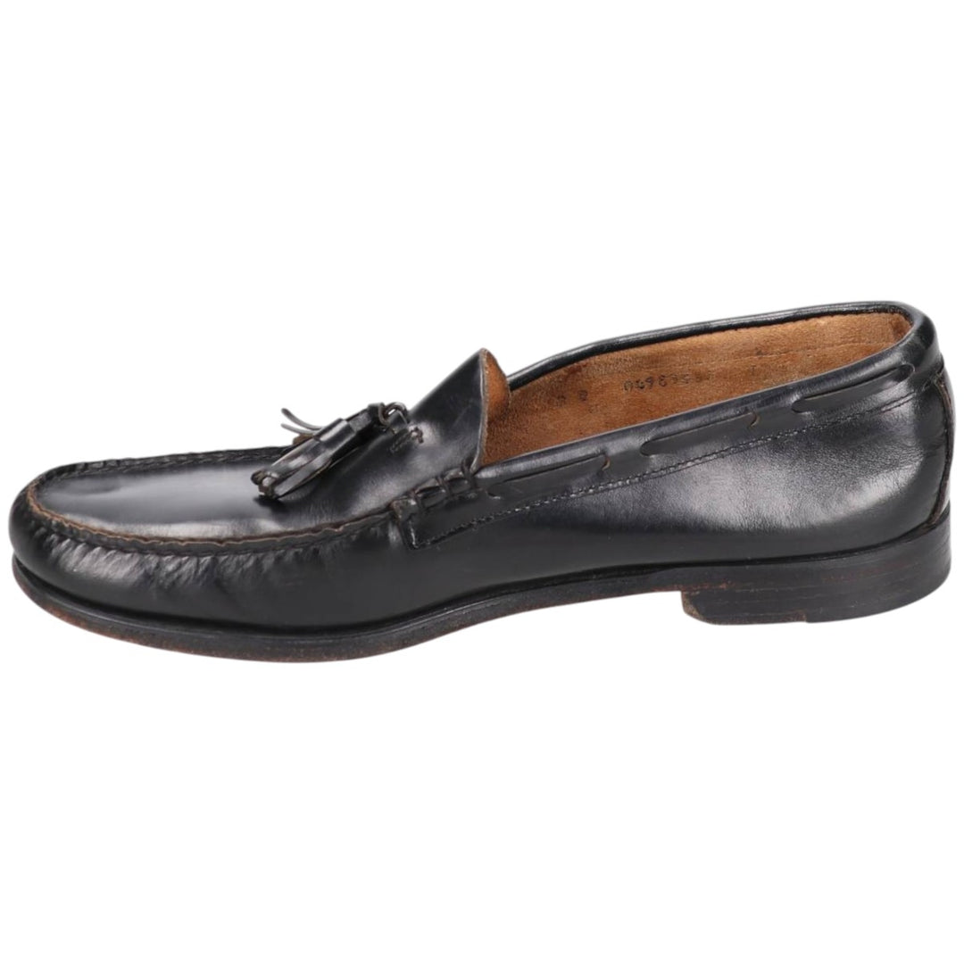 WEEJUNS Tassel Loafers Made in USA 10 D Men's 28.0cm genuine leather black type Vintage Second Hand