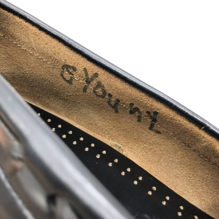 WEEJUNS Tassel Loafers Made in USA 10 D Men's 28.0cm genuine leather black type Vintage Second Hand