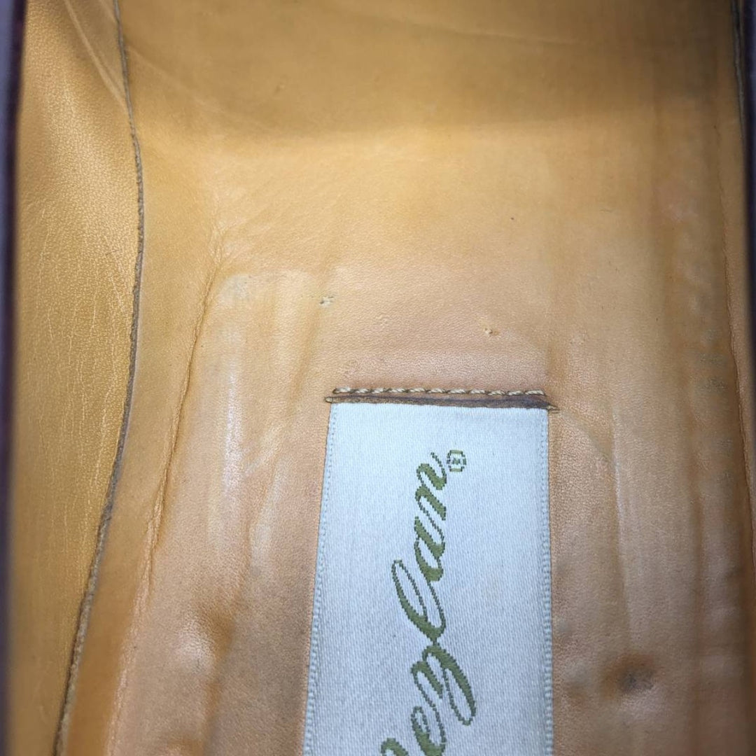 Meylan Quilted Tassel Loafers 10 White Men's 28.0cm unclear burgundy type Vintage Second Hand