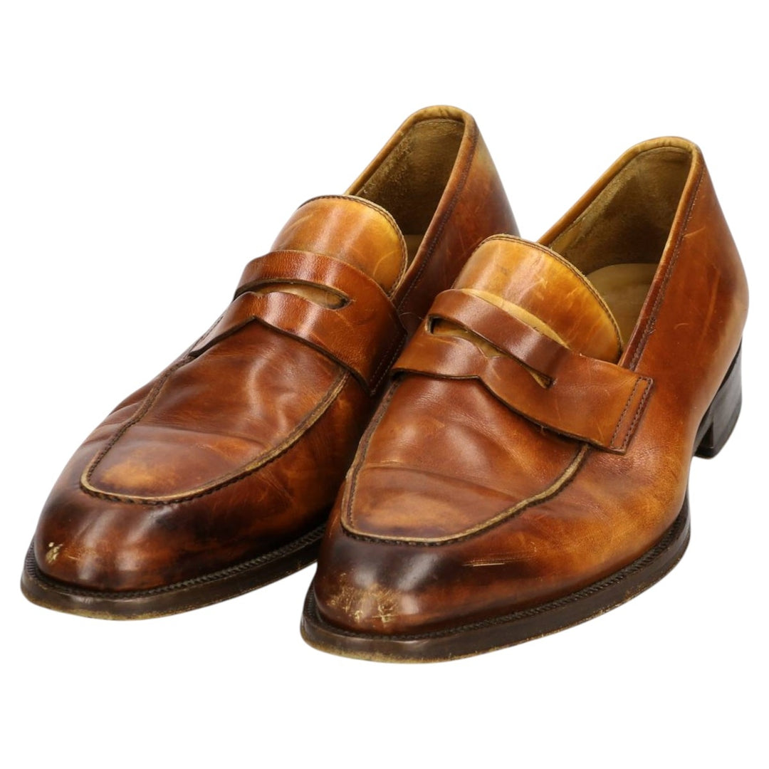MAGNANNI penny loafers 10 M Men's 28.0cm unclear brown type Vintage Second Hand