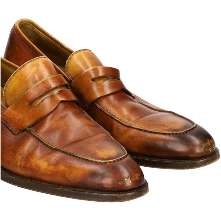 MAGNANNI penny loafers 10 M Men's 28.0cm unclear brown type Vintage Second Hand