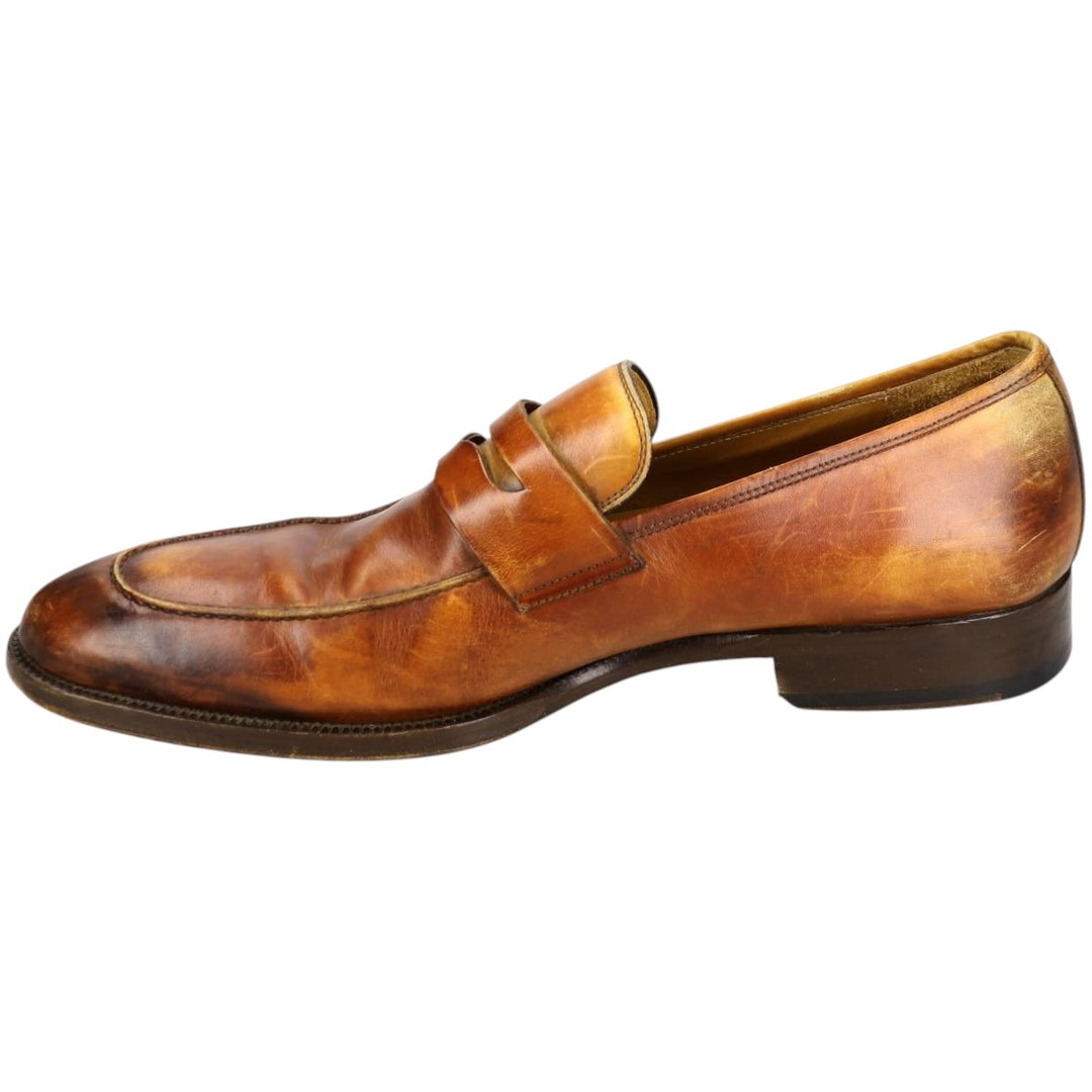 MAGNANNI penny loafers 10 M Men's 28.0cm unclear brown type Vintage Second Hand