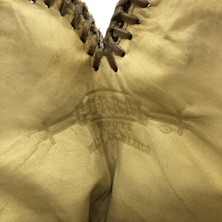 Corral Women's Gold-Coated All-Over Print Western Boots (Size 9.6 inches) /saa014406 Women's 24.5cm genuine leather Gold type Vintage Second Hand