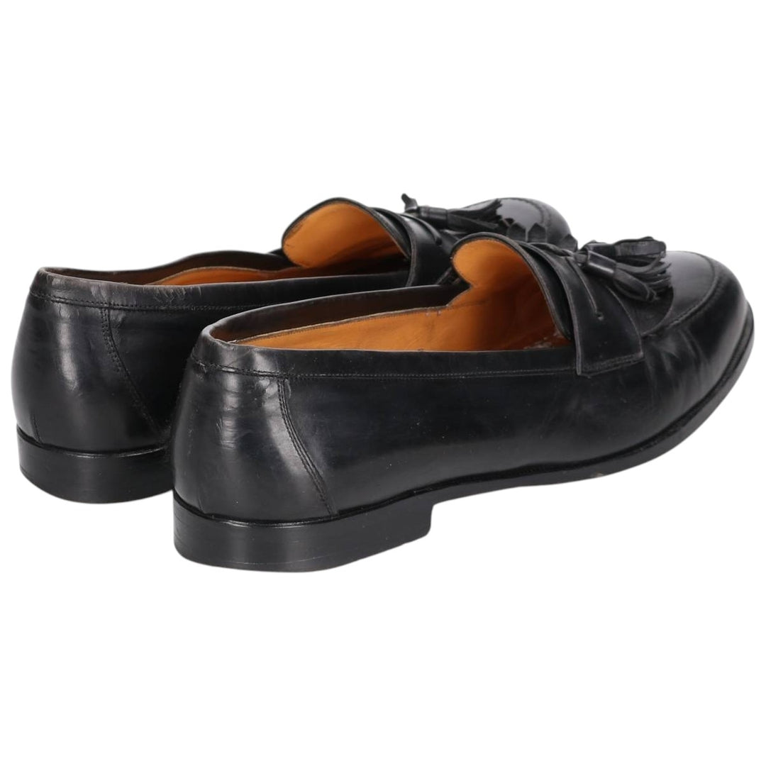 Mezlan Quilted Tassel Loafers, Made in Spain, Size 10M, Men's Size 11" /saa014409 Men's 28.0cm genuine leather black type Vintage Second Hand