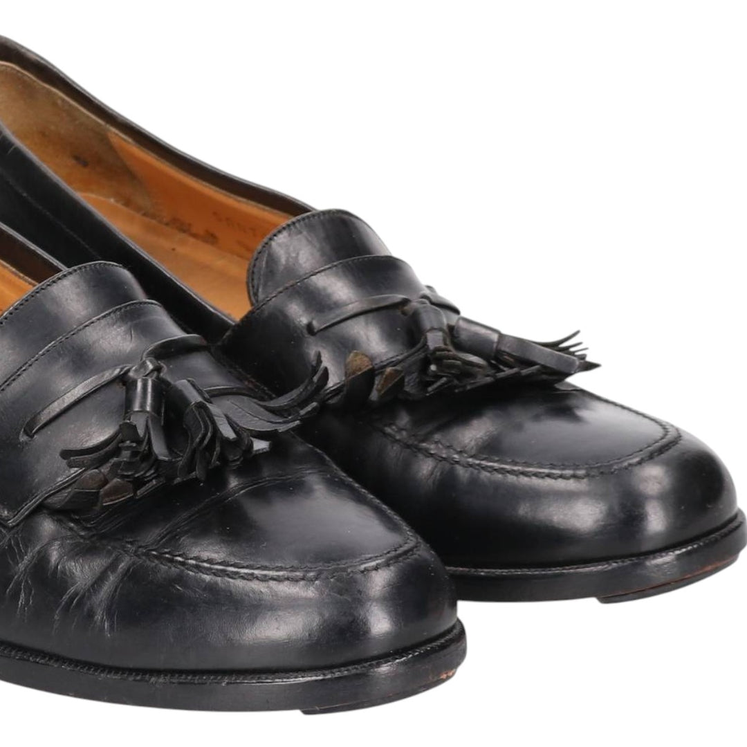 Mezlan Quilted Tassel Loafers, Made in Spain, Size 10M, Men's Size 11" /saa014409 Men's 28.0cm genuine leather black type Vintage Second Hand