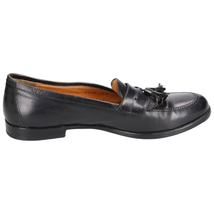 Mezlan Quilted Tassel Loafers, Made in Spain, Size 10M, Men's Size 11" /saa014409 Men's 28.0cm genuine leather black type Vintage Second Hand