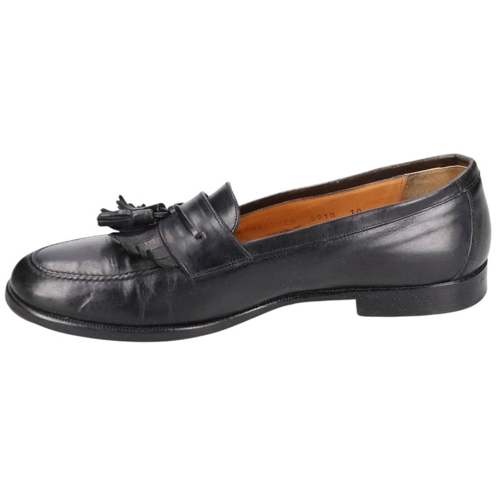 Mezlan Quilted Tassel Loafers, Made in Spain, Size 10M, Men's Size 11" /saa014409 Men's 28.0cm genuine leather black type Vintage Second Hand