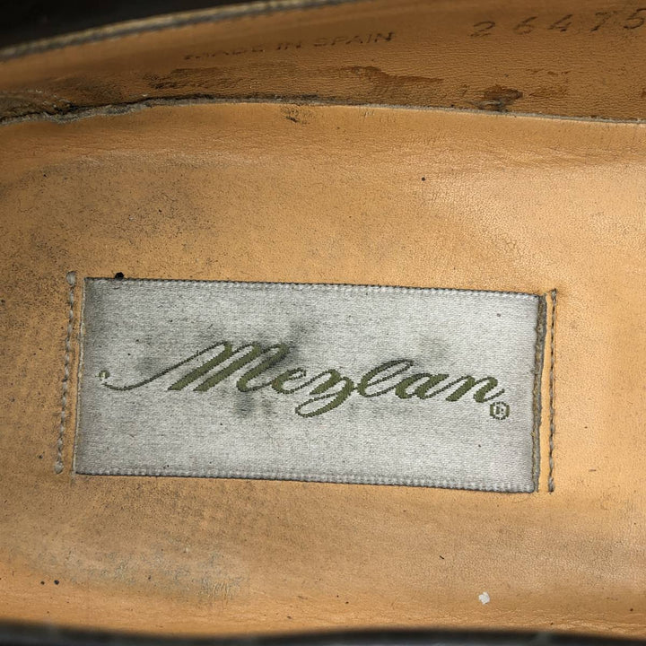 Mezlan Quilted Tassel Loafers, Made in Spain, Size 10M, Men's Size 11" /saa014409 Men's 28.0cm genuine leather black type Vintage Second Hand