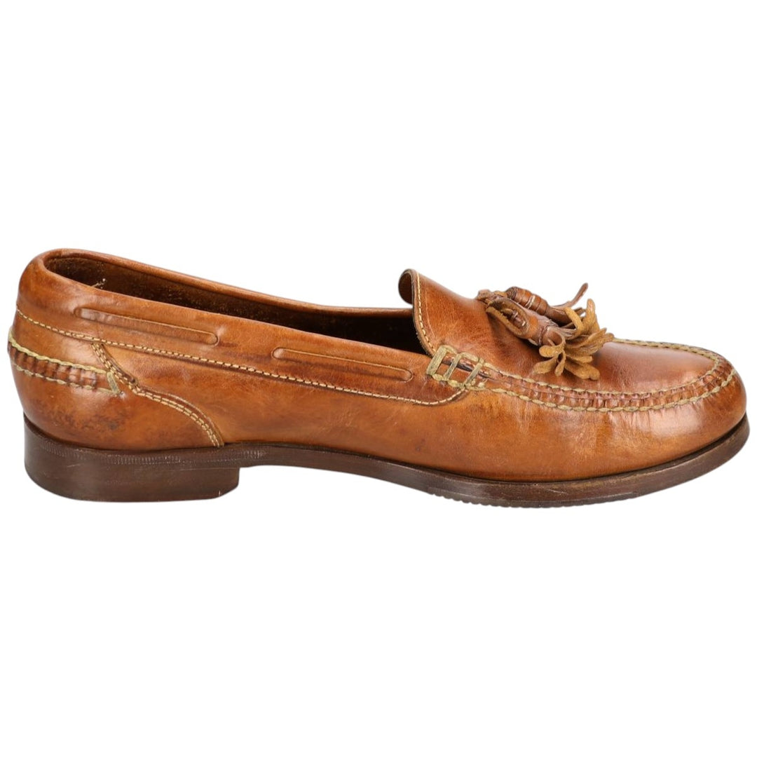 Cole Haan Country Tassel Loafers, Size 9M Men's 27.0cm genuine leather brown type Vintage Second Hand