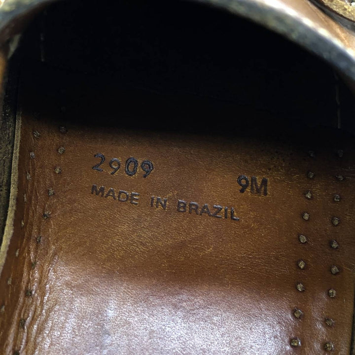 Cole Haan Country Tassel Loafers, Size 9M Men's 27.0cm genuine leather brown type Vintage Second Hand