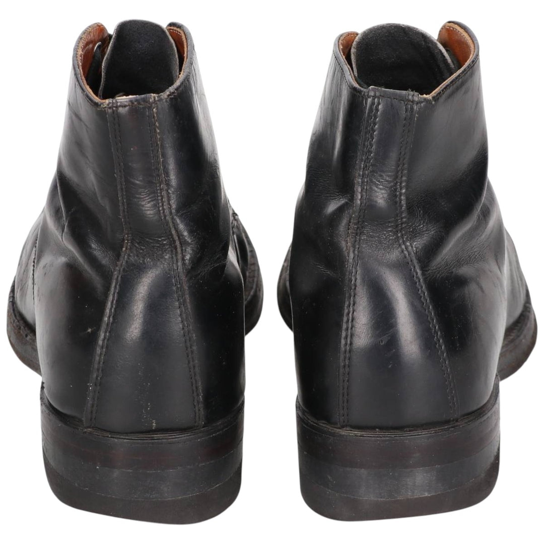 Leather boots made in Canada Men's 28.0cm genuine leather black type Vintage Second Hand
