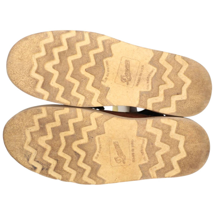 Danner 15481 Bull Run Chelsea Side Gore Boots, Made in USA, Size 10.5 D Men's 28.5cm genuine leather brown type Vintage Second Hand