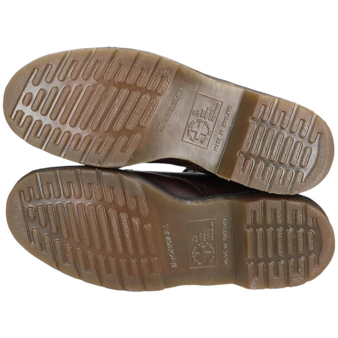 Dr. Martens 8-hole boots made in the UK Men's 27.0cm genuine leather brown type Vintage Second Hand