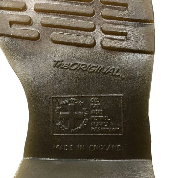 Dr. Martens 8-hole boots made in the UK Men's 27.0cm genuine leather brown type Vintage Second Hand