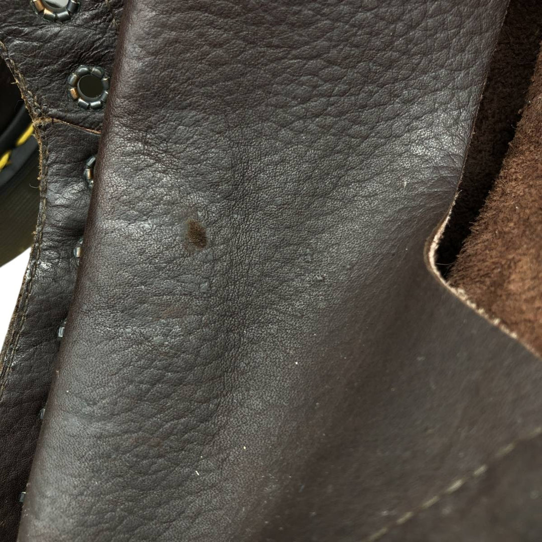 Dr. Martens 8-hole boots made in the UK Men's 27.0cm genuine leather brown type Vintage Second Hand
