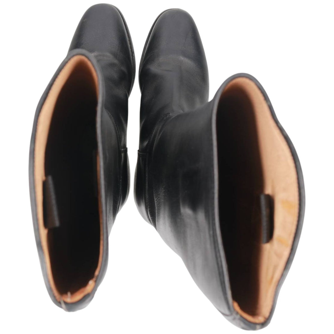 Konigs Jockey Riding Boots 6 Women's 25.0cm unclear black type Vintage Second Hand