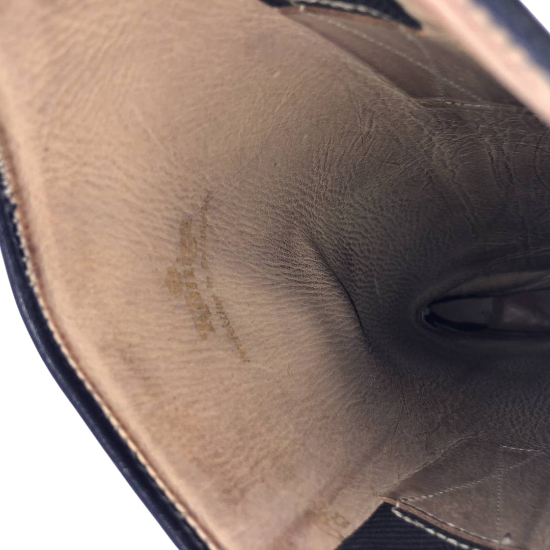 Konigs Jockey Riding Boots 6 Women's 25.0cm unclear black type Vintage Second Hand