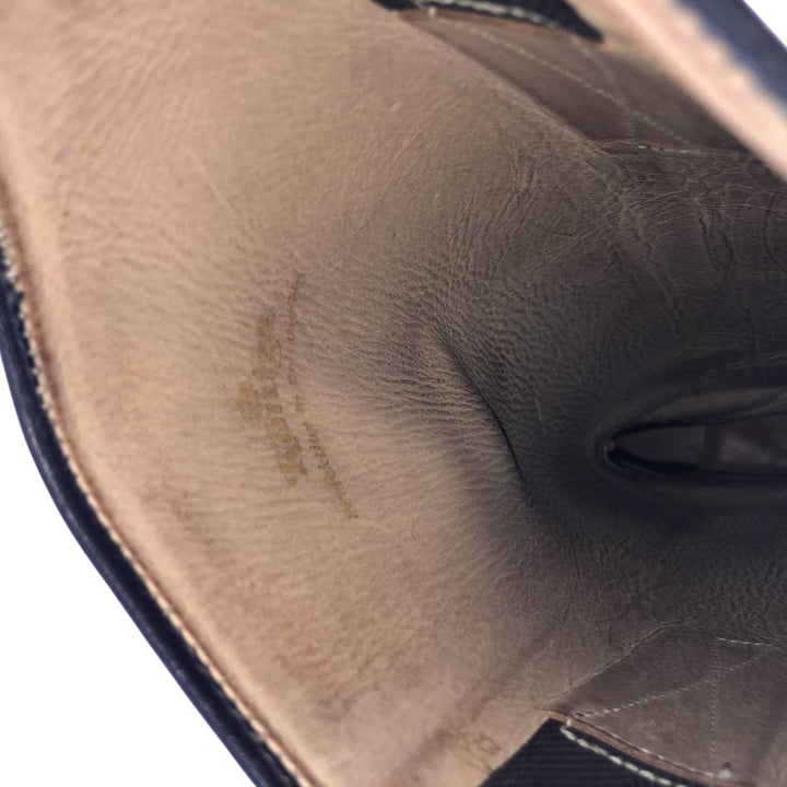 Konigs Jockey Riding Boots 6 Women's 25.0cm unclear black type Vintage Second Hand