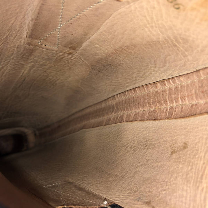 Konigs Jockey Riding Boots 6 Women's 25.0cm unclear black type Vintage Second Hand