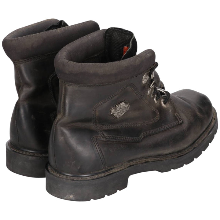 Harley-Davidson Work Boots 10 1/2 Men's 28.5cm genuine leather black type Vintage Second Hand