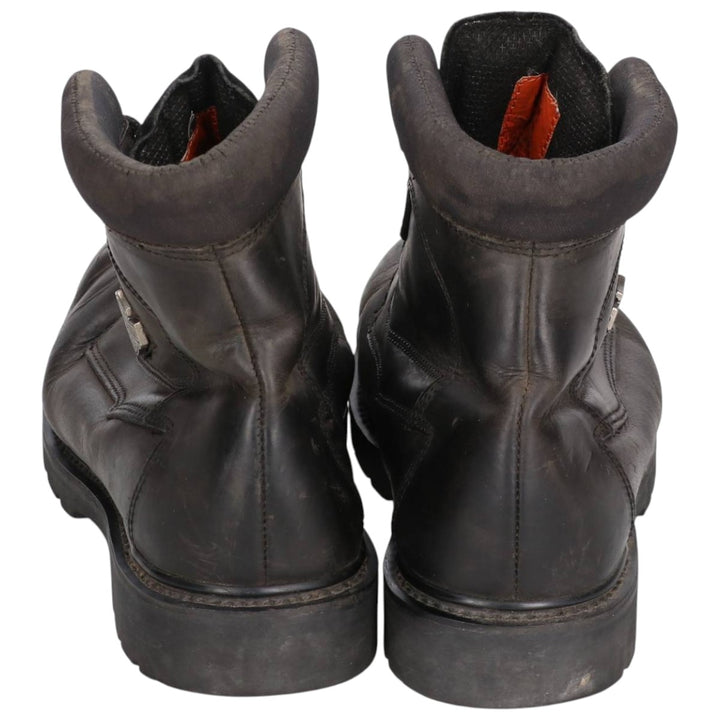 Harley-Davidson Work Boots 10 1/2 Men's 28.5cm genuine leather black type Vintage Second Hand