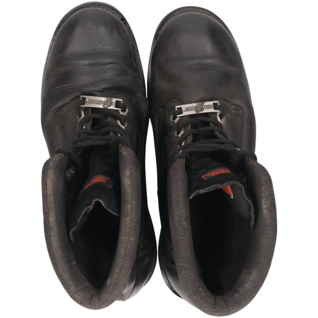 Harley-Davidson Work Boots 10 1/2 Men's 28.5cm genuine leather black type Vintage Second Hand