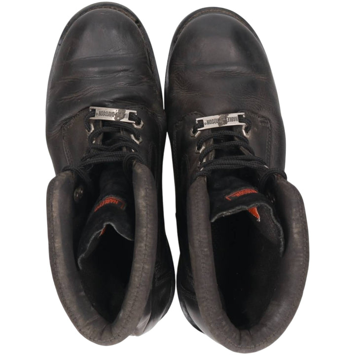 Harley-Davidson Work Boots 10 1/2 Men's 28.5cm genuine leather black type Vintage Second Hand