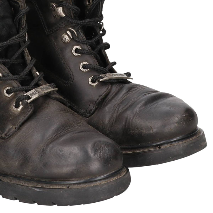 Harley-Davidson Work Boots 10 1/2 Men's 28.5cm genuine leather black type Vintage Second Hand