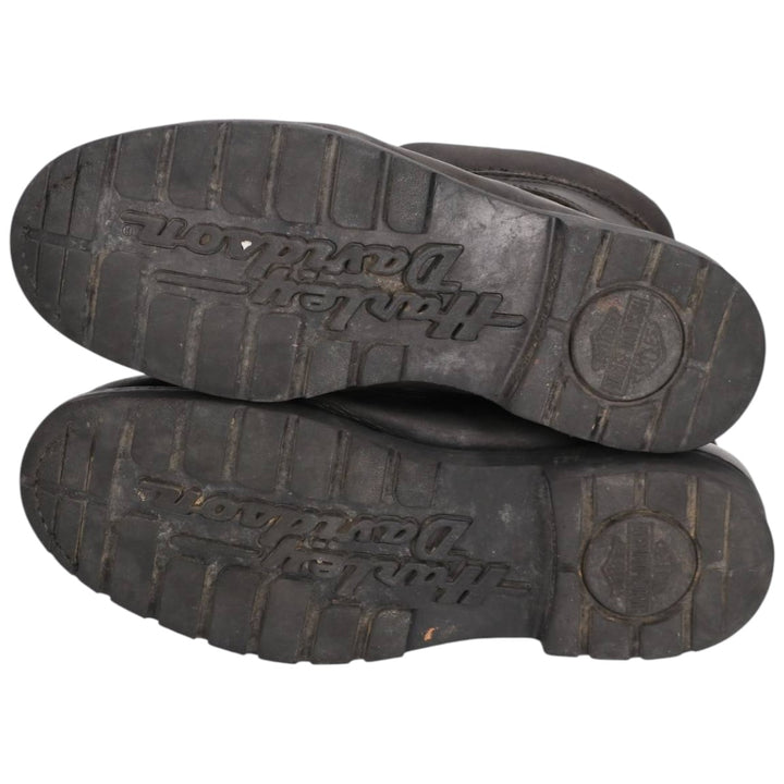 Harley-Davidson Work Boots 10 1/2 Men's 28.5cm genuine leather black type Vintage Second Hand