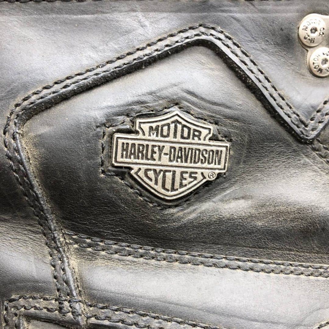 Harley-Davidson Work Boots 10 1/2 Men's 28.5cm genuine leather black type Vintage Second Hand