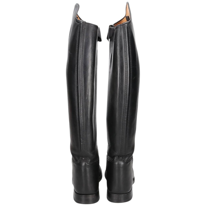 Konigs Side-Zip Jockey Riding Boots, Size 6, Women's, Size 9.6" (saa014427) Women's 24.5cm unclear black type Vintage Second Hand