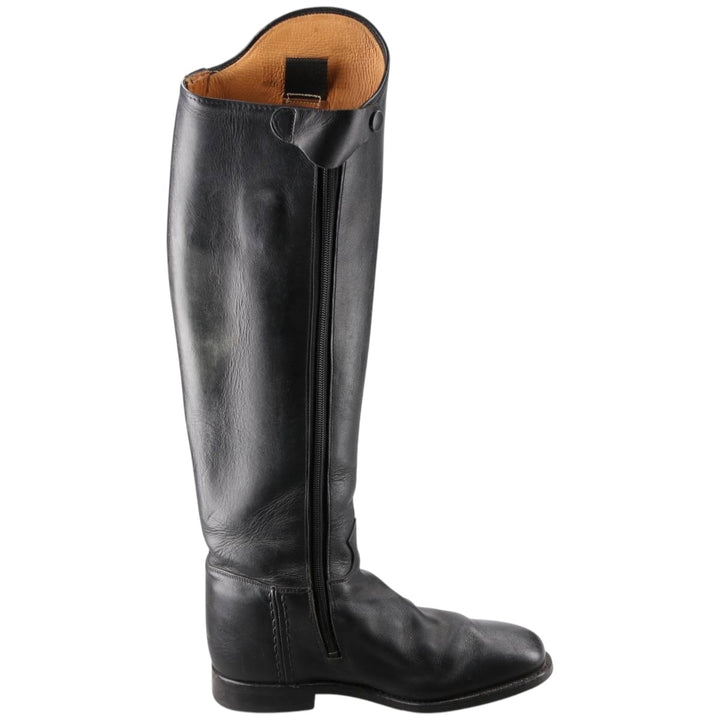 Konigs Side-Zip Jockey Riding Boots, Size 6, Women's, Size 9.6" (saa014427) Women's 24.5cm unclear black type Vintage Second Hand