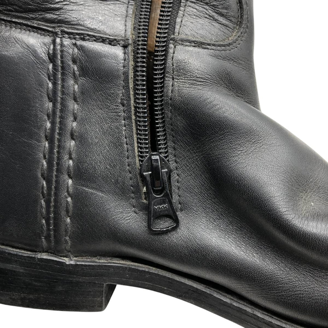 Konigs Side-Zip Jockey Riding Boots, Size 6, Women's, Size 9.6" (saa014427) Women's 24.5cm unclear black type Vintage Second Hand