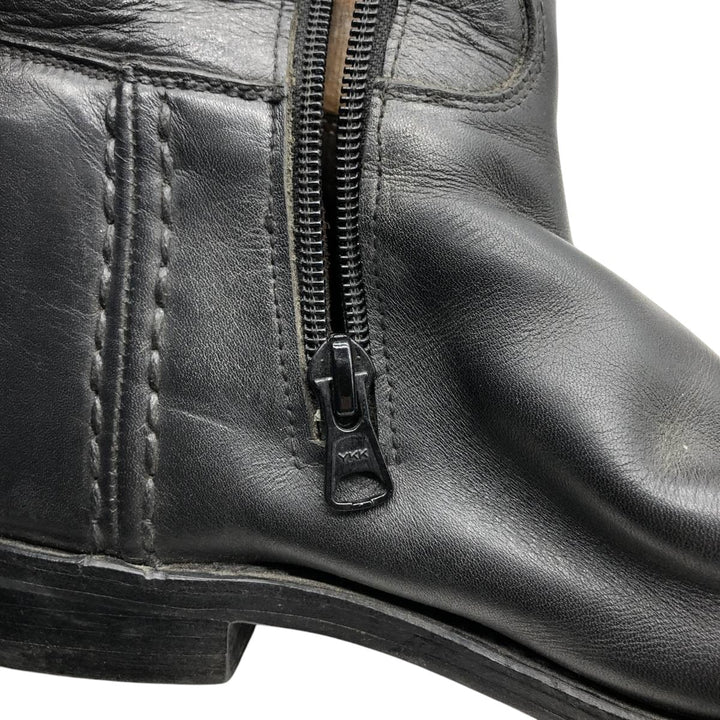 Konigs Side-Zip Jockey Riding Boots, Size 6, Women's, Size 9.6" (saa014427) Women's 24.5cm unclear black type Vintage Second Hand