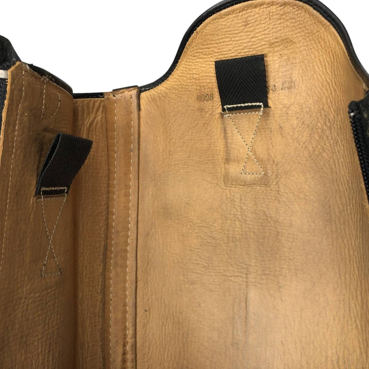 Konigs Side-Zip Jockey Riding Boots, Size 6, Women's, Size 9.6" (saa014427) Women's 24.5cm unclear black type Vintage Second Hand