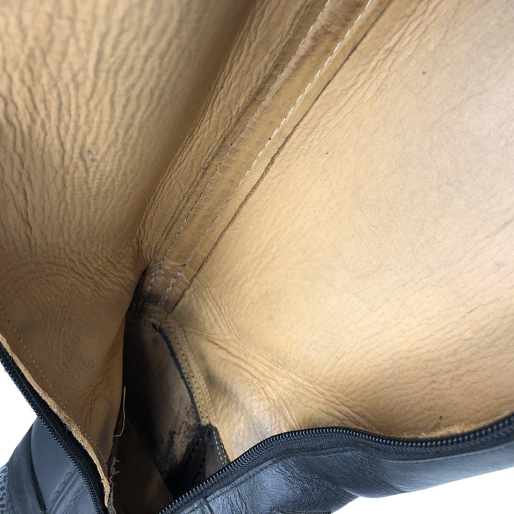 Konigs Side-Zip Jockey Riding Boots, Size 6, Women's, Size 9.6" (saa014427) Women's 24.5cm unclear black type Vintage Second Hand